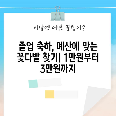 중학교 졸업 꽃다발 가성비 비교| 예산별 추천 & 디자인 가이드 | 졸업 선물, 꽃다발, 가격 비교