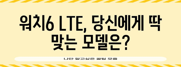 워치6lte 추천 순위 소개합니다