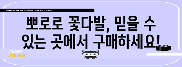 뽀로로꽃다발 추천 상품 구매가이드