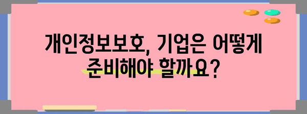 개인정보보호법 완벽 가이드| 개인정보 보호, 안전하게 지키는 방법 | 개인정보, 보안, 정보보호, 법률, 가이드, 안전