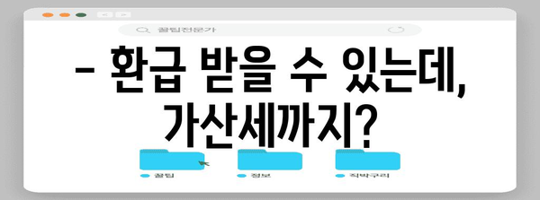 연말정산 수정신고 가산세, 얼마나 내야 할까요? | 연말정산, 수정신고, 가산세 계산, 환급