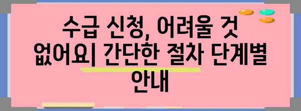 수급자 신청 완벽 가이드 | 지역 별 자격 조건과 절차