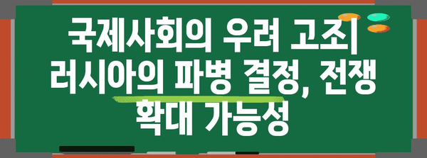 러시아 상원의 파병 결정 | 우크라이나 전쟁의 새로운 국면