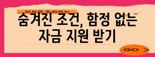 정부정책자금 신청 주의점 | 함정 피하는 길