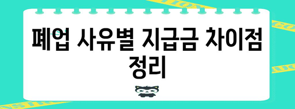 노란우산 공제 폐업 시 지급금 계산하기
