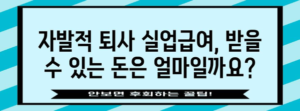 실업급여 신청 가이드 | 자발적 퇴사 후 지원 자격