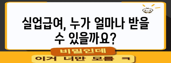 고용보험 실업급여 필수 가이드 | 신청부터 취업 지원까지