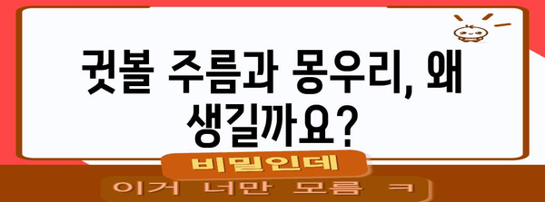 귓볼 주름과 몽우리 통증 치료법 | 원인, 증상, 해결책까지