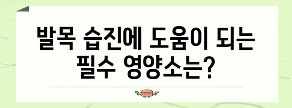 발목 습진과 영양제 | 알아두면 좋은 몇 가지 것