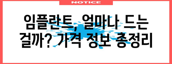 임플란트 Q&A | 종류, 가격, 과정, 관리법 총 정리