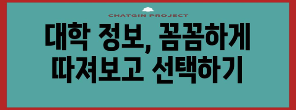 수능 등급별 지원 가능 대학| 나에게 맞는 대학 찾기 | 2023학년도 대입, 대학 정보, 지원 전략