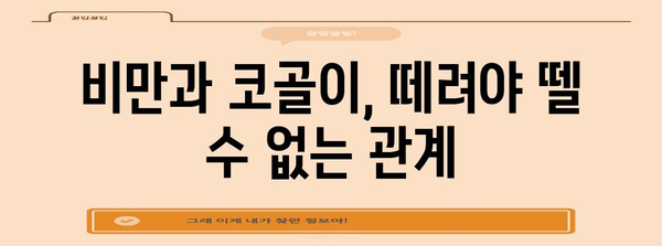 심한 비만과 코골이의 관계 | 건강에 미치는 영향
