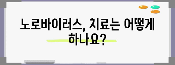 노로바이러스 | 증상, 치료법, 예방책 알아두기