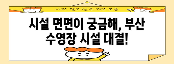 부산 가성비 수영장 추천 | 가격, 시설, 강습 비교