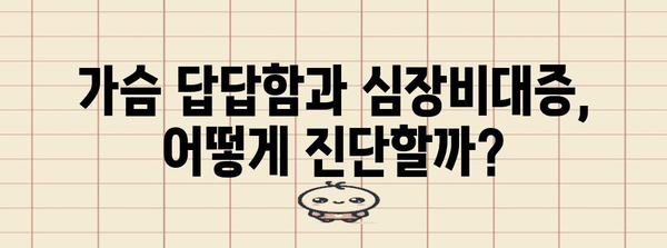 가슴 답답함과 심장비대증 | 증상, 원인, 치료법 알아두기