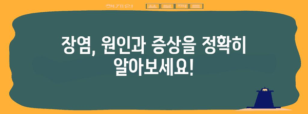 장염 빠르게 낫는 법 | 원인, 증상, 회복 팁
